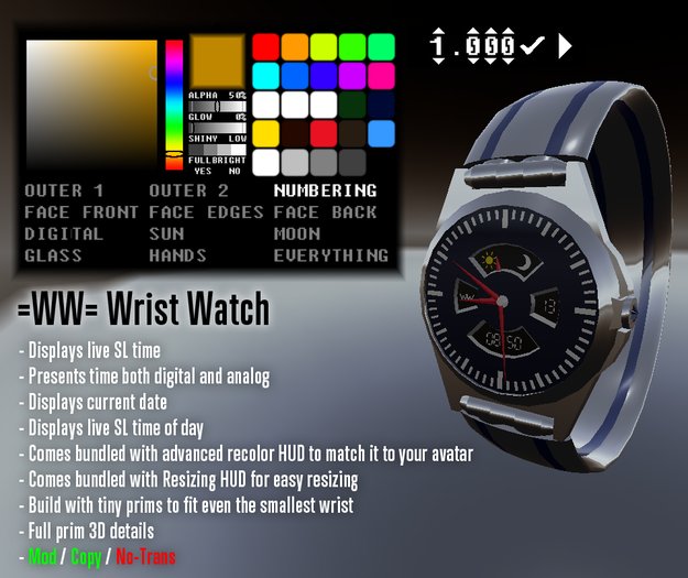 =WW= Wrist Watch