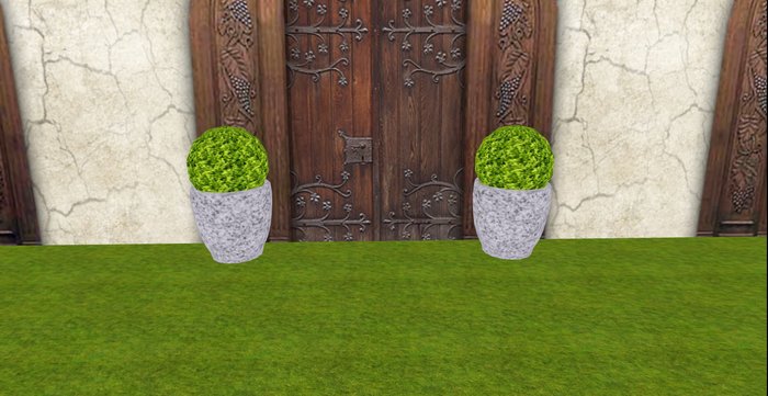 Fancy shape ball pot white