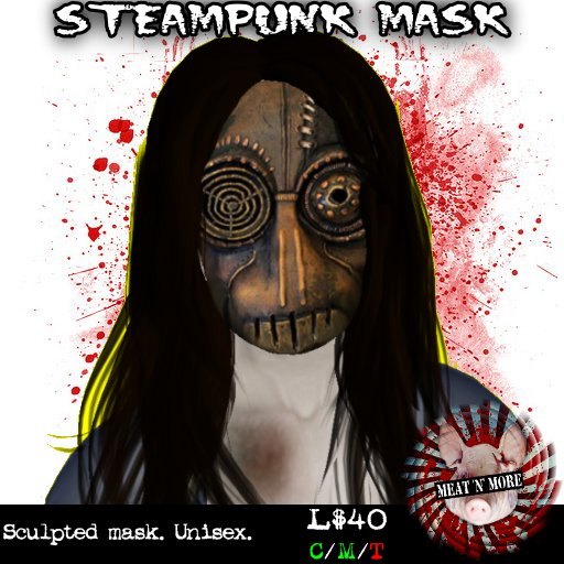 Meat 'N' More - Steampunk Mask (BOXED)