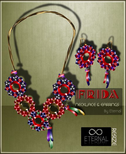 FRIDA Necklace & Earrings