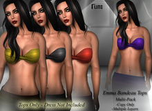 DE Designs-Rune- Emma - Bandeau Tops - Multipack
