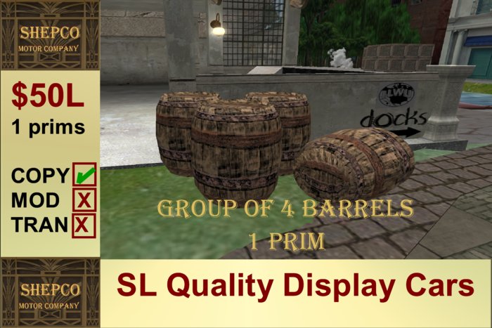 Second Life Marketplace - Shepco-Four Barrels