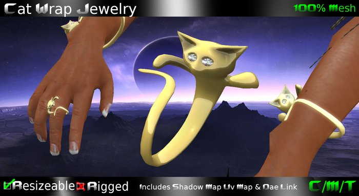 EVO - Cat Wrap Jewelry Boxed