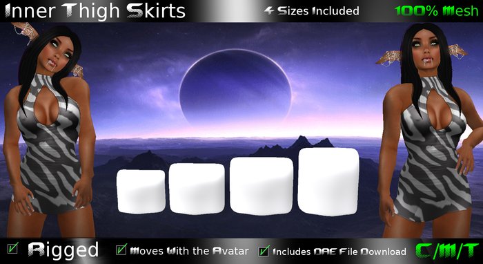 EVO - Inner Thigh Skirt Pack Set Boxed