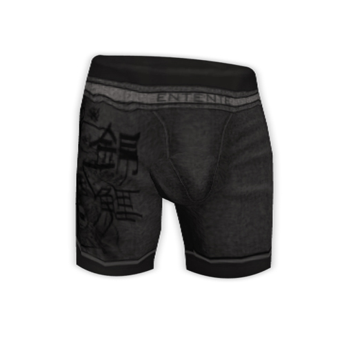 -Entente- Boxer Shorts - Koi - Noir