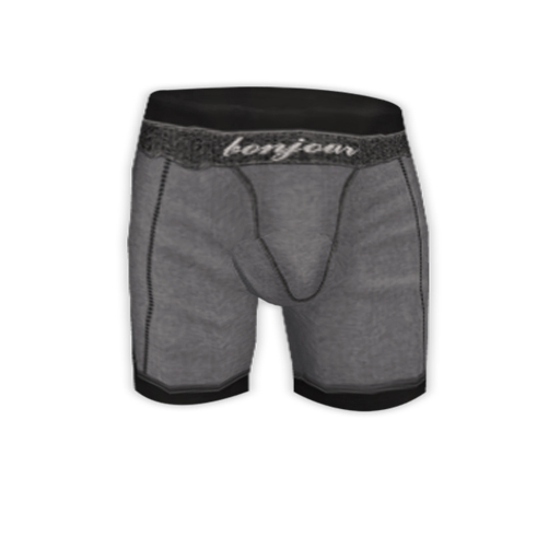 -Entente- Boxer Shorts - Bonjour - Slate