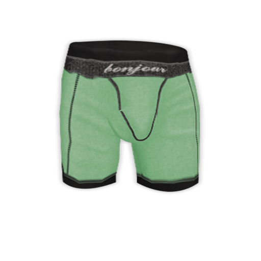 -Entente- Boxer Shorts - Bonjour - Mint
