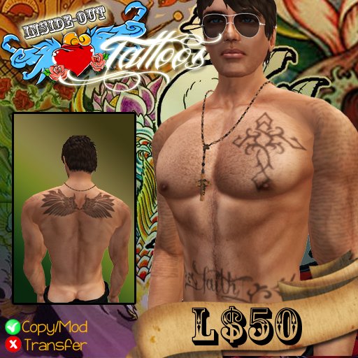 Faith Full Upper Tattoo