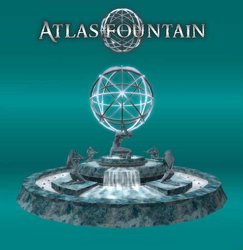 Atlas fountain