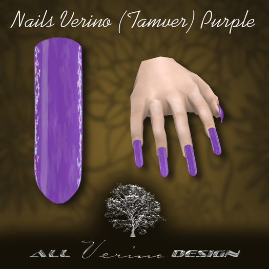 Nails Verino (Tamver) Purple