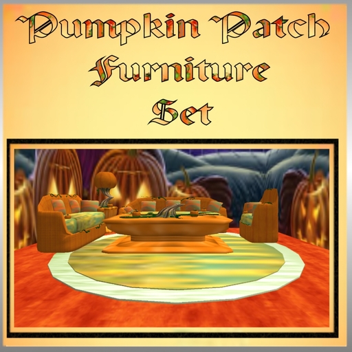 Pumkin Patch Furniture Set (boxed)