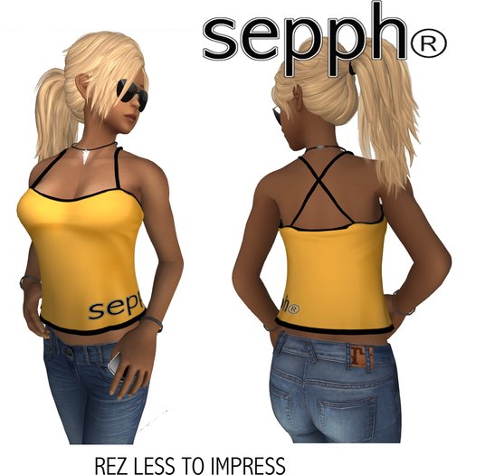 MESH Tanktop SEPPH Basics Orange