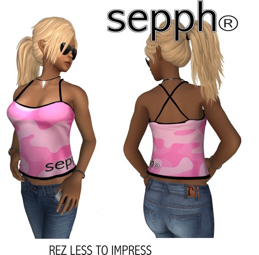 MESH Tanktop SEPPH Pink Camo 