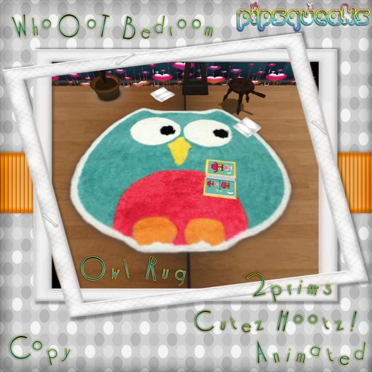 {PiP} Whoot BS Animated Rug