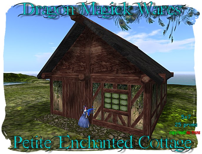 Dragon Magick Wares Petite Enchanted Cottage