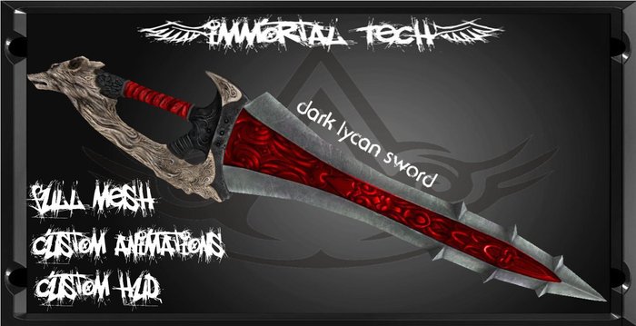 Dark Lycan Sword Update 1.5