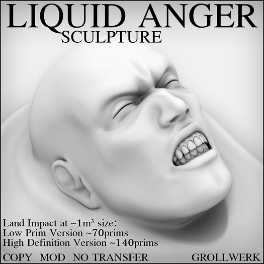 [GW] Liquid Anger Sculpture