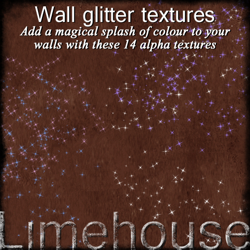 Wall glitter textures