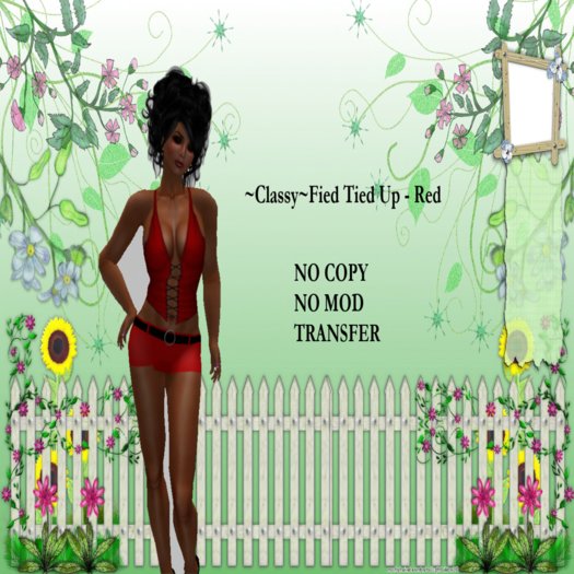 ~Classy~Fied *Tied Up* Red