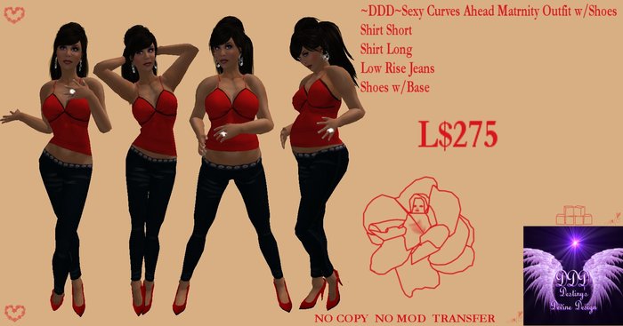 ~DDD~Sexy Curves Ahead w/Shoes
