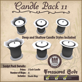 -TC- Candle Pack 11 Clearance Priced