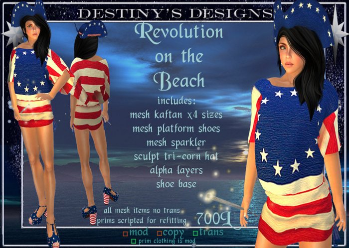 !~DD~! Revolution on the Beach Outfit