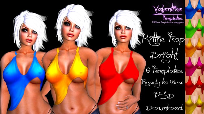 *VT* - Kittie Top Bright 