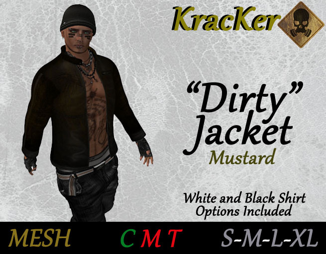 Kracker Dirty Jacket Mustard