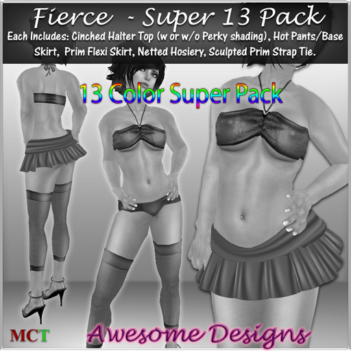 *Awesome Designs Fierce Super 13 Pack