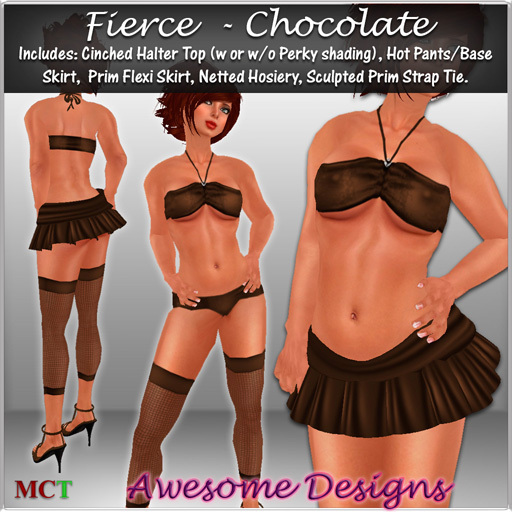 *Awesome Designs Fierce In Chocolate