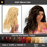 A&A Marie Hair 11 Colors Value Pack (long sexy full style)