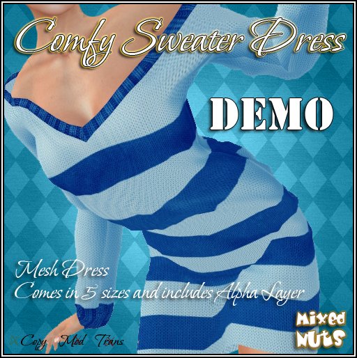 MN - Comfy Sweater Dress - Extreme Demo