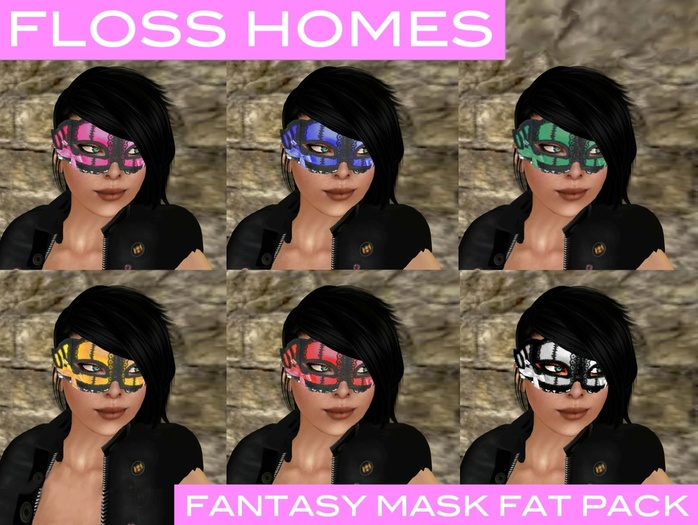 ::Floss Homes:: Fantasy Mask Fat Pack