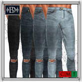 < BD > Dirty jeans - fatpack