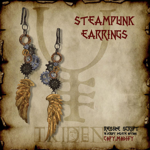 Steampunk Earrings
