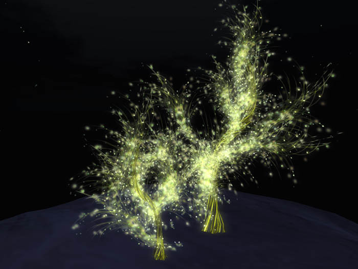 Tree for gathering Elfin  green