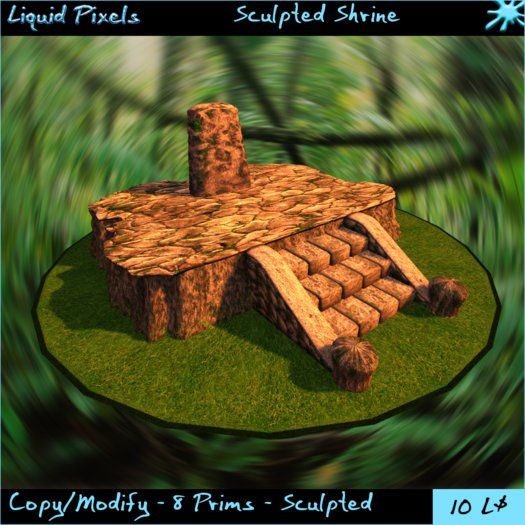 Sculpted Shrine, high details