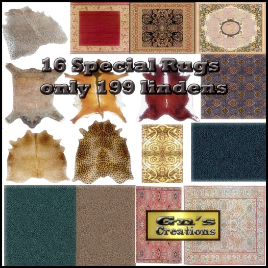 16 Special Rugs bxd