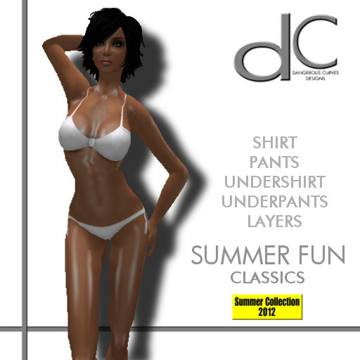 Summer Fun Classic White Bikini