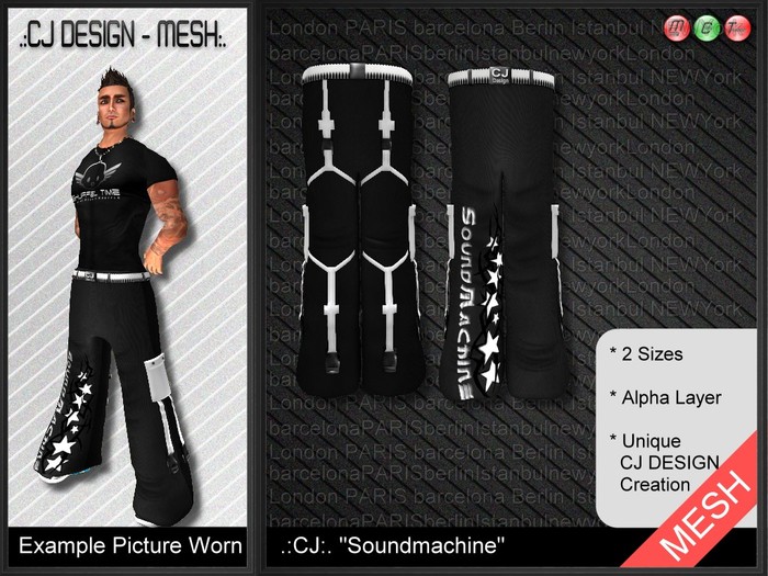 AKOM Soundmachine Black Baggy
