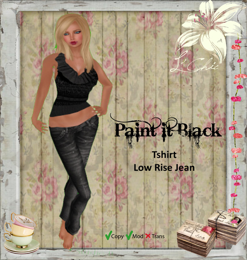 .:.Le Chic.:. Paint it Black
