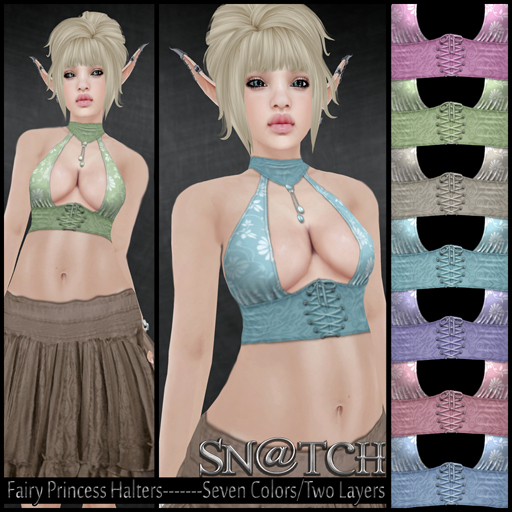 :::Sn@tch Fairy Princess Halter:::