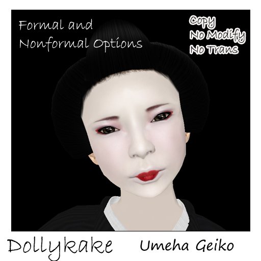 *Dollykake*  Umeha Geiko Skin Set