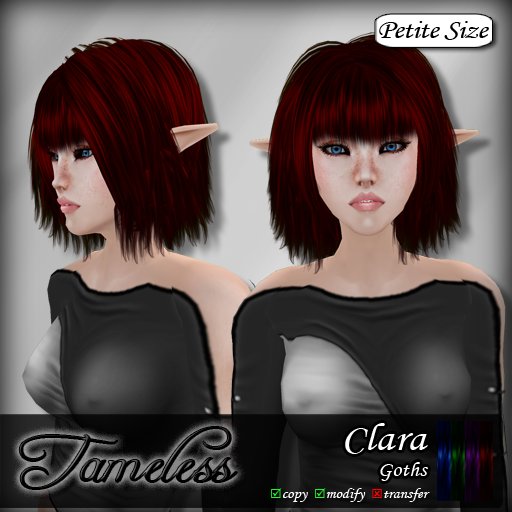 Tameless Hair Clara (petite) - Goths