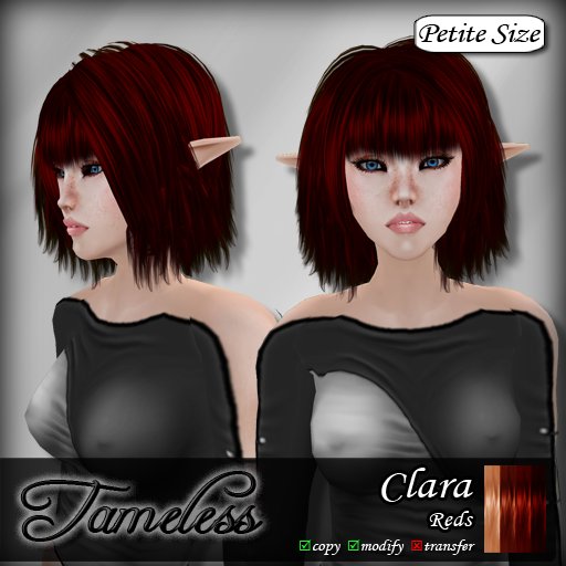 Tameless Hair Clara (petite) - Reds