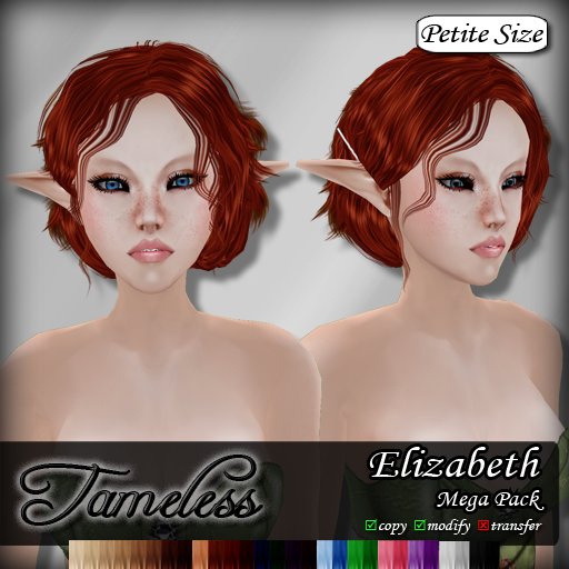 Tameless Hair Elizabeth (petite) - Mega Pack