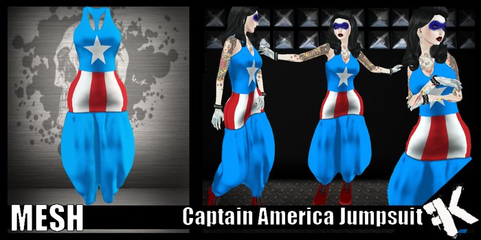 FK! - Captain America Jumpsuit