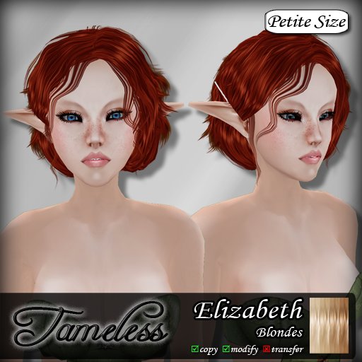 Tameless Hair Elizabeth (petite) - Blondes