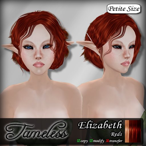Tameless Hair Elizabeth (petite) - Reds