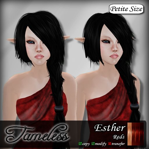 Tameless Hair Esther (petite) - Reds